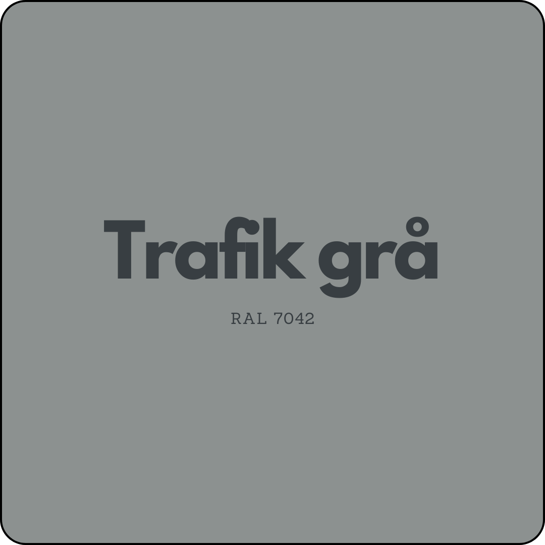 RAL 7042 Trafikgrå | Farveprøve