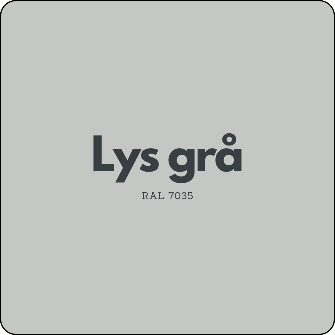 RAL 7035 Lysgrå | Farveprøve