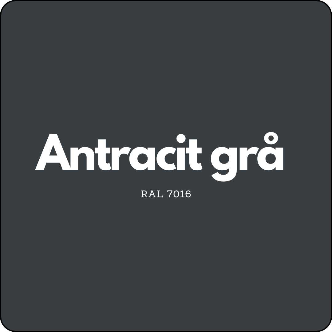 RAL 7016 Antracitgrå | Farveprøve